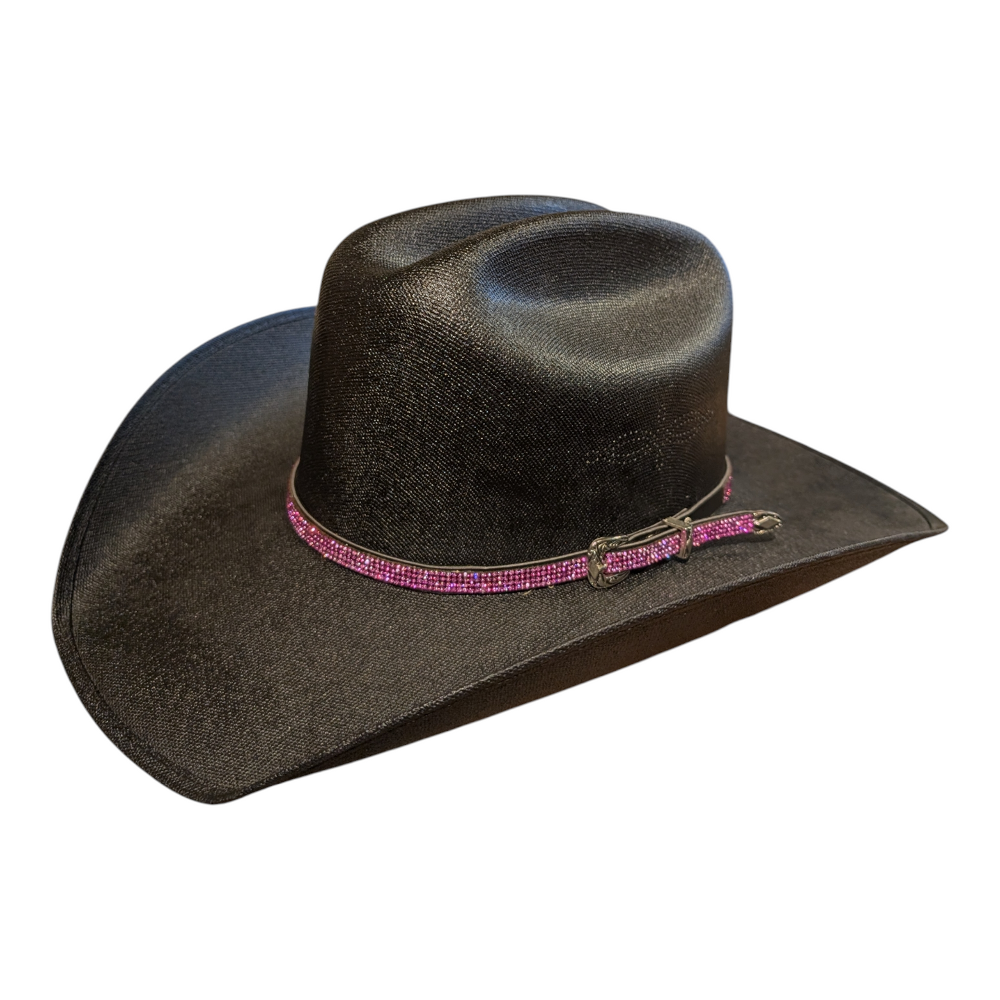 Hat Band (0011) Pink Rhinestones