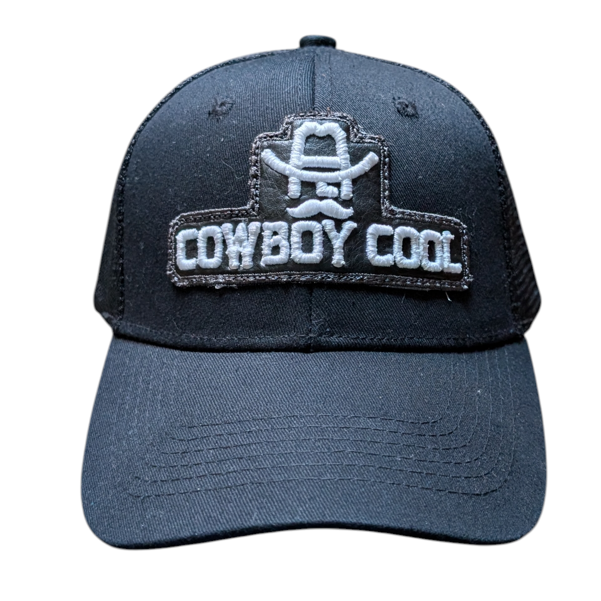 Western Cap (0005) - Black 'Cowboy Cool'