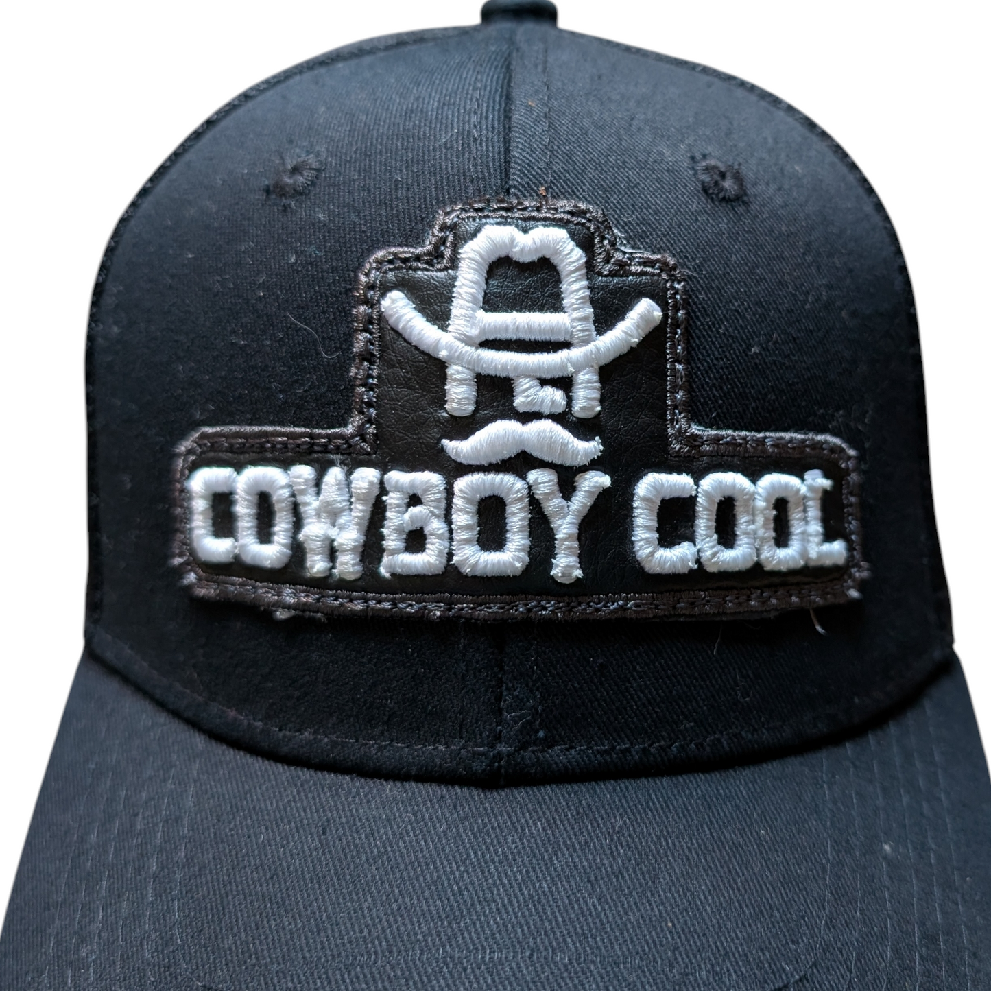 Western Cap (0005) - Black 'Cowboy Cool'