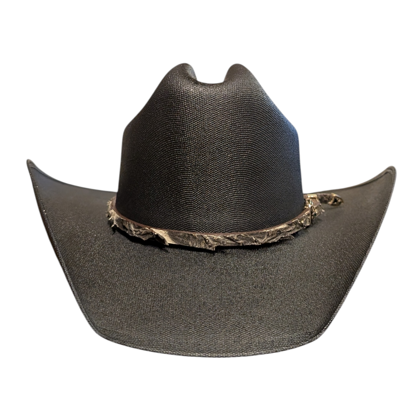 Hat Band (0018) Dark Pirarucu - Fish Skin