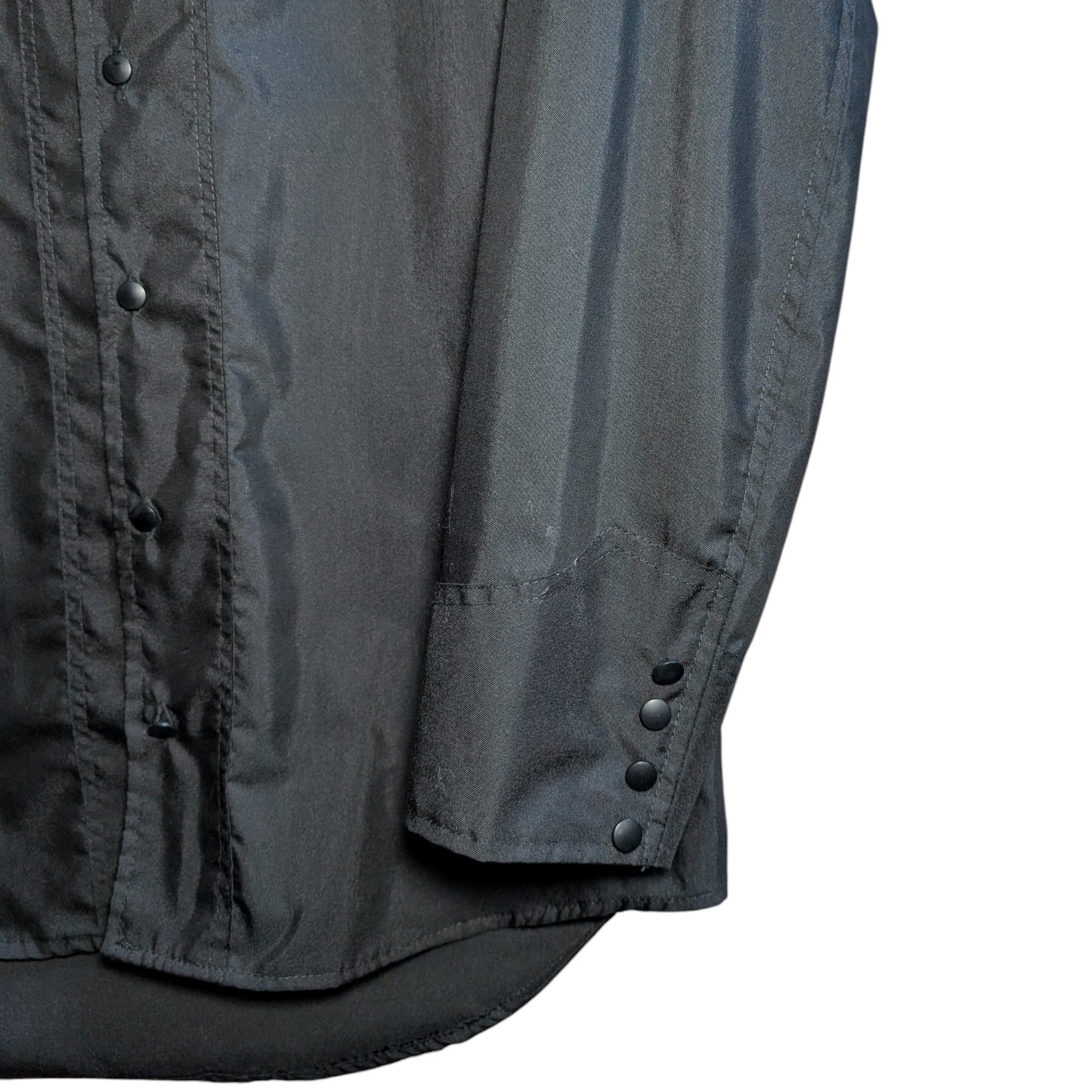 Western Shirt (0020) - Plain Black