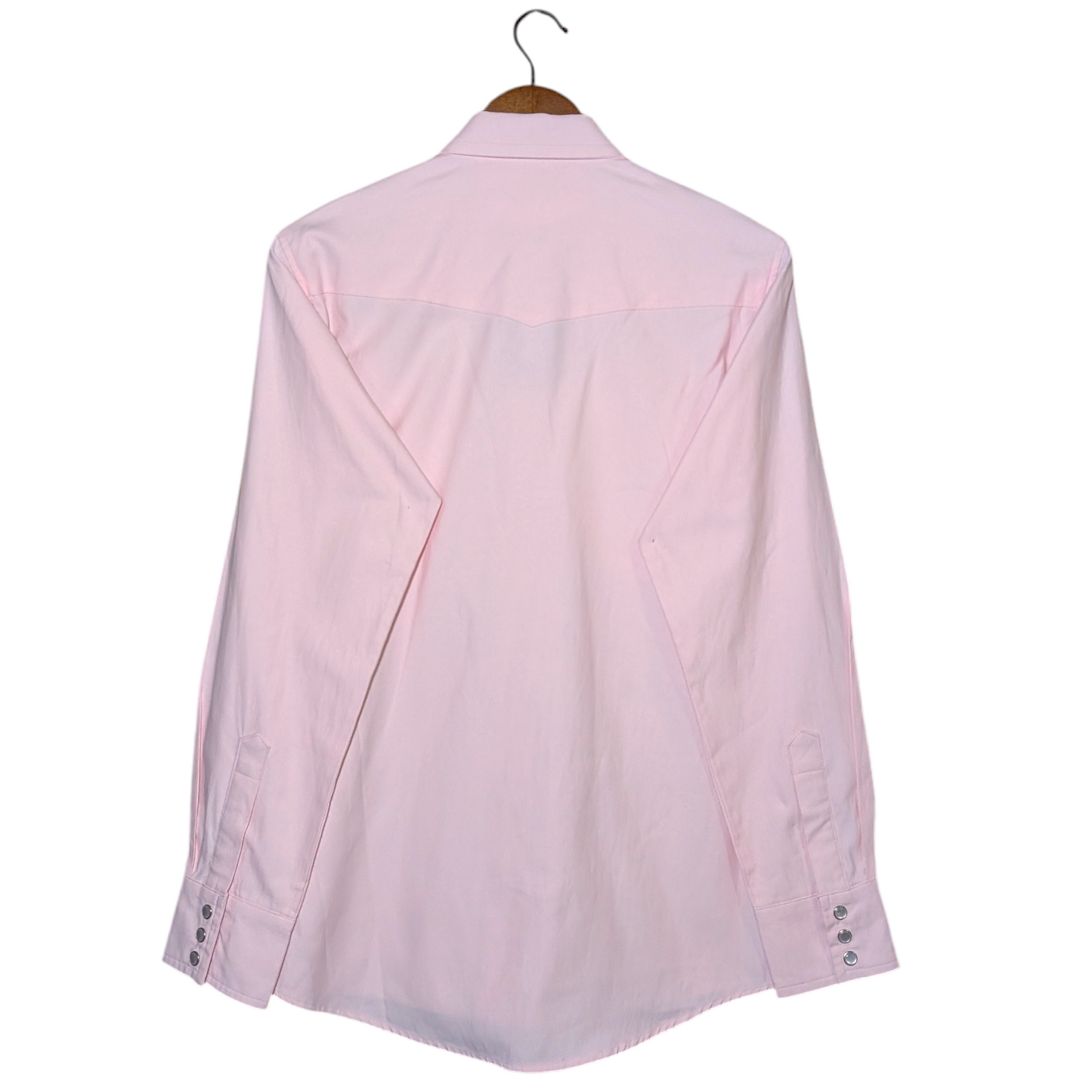 Western Shirt – Blush Pink Double Flap Pockets (0008)