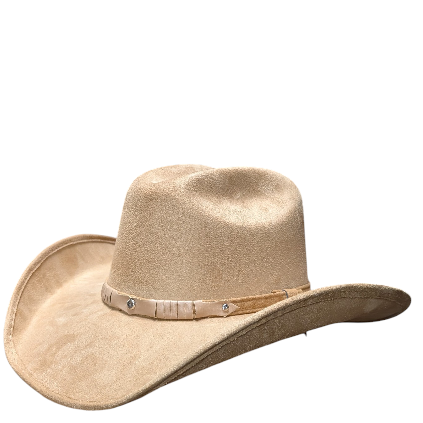 Tan Soft Felt Cowboy Hat