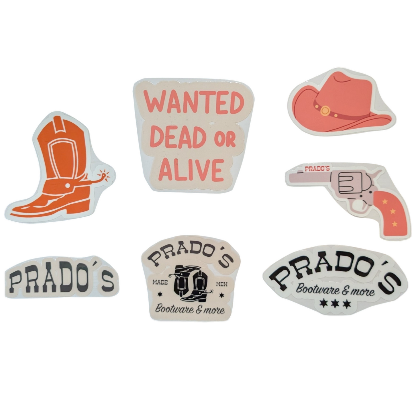 Prado's Stickers - Waterproof