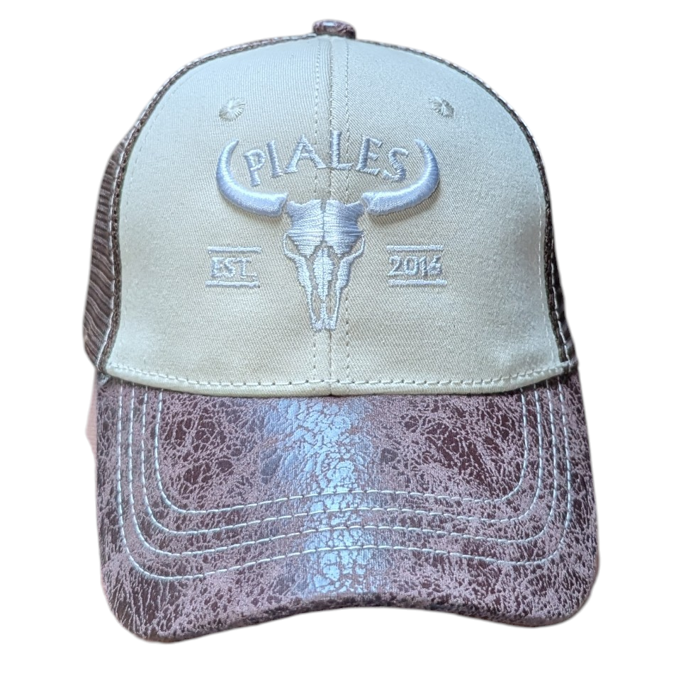 Western Cap (0012) - Beige and Brown