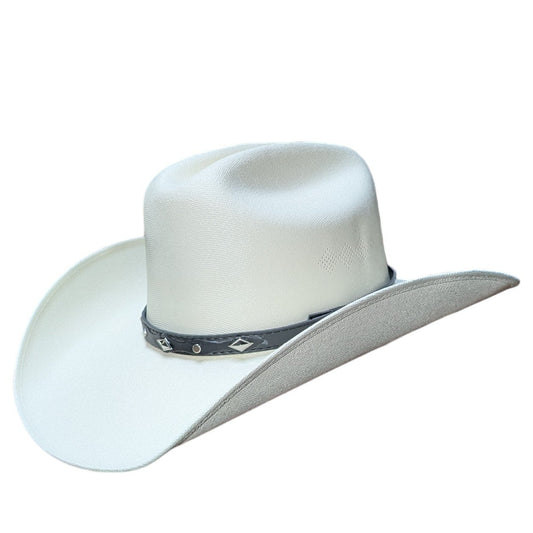 Classic Rodeo Ivory Straw Hat - Black Band