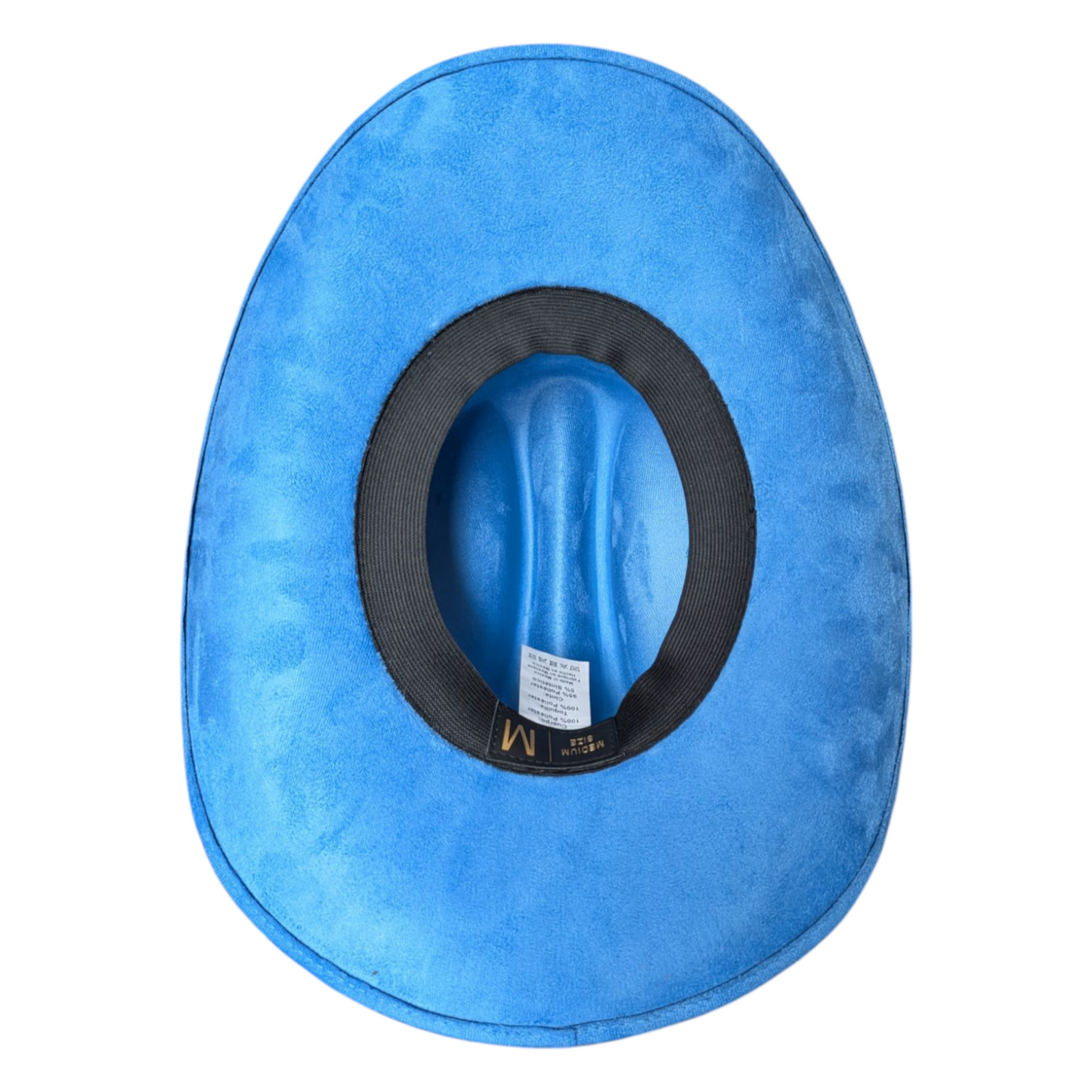 Blue Felt Cowboy Hat