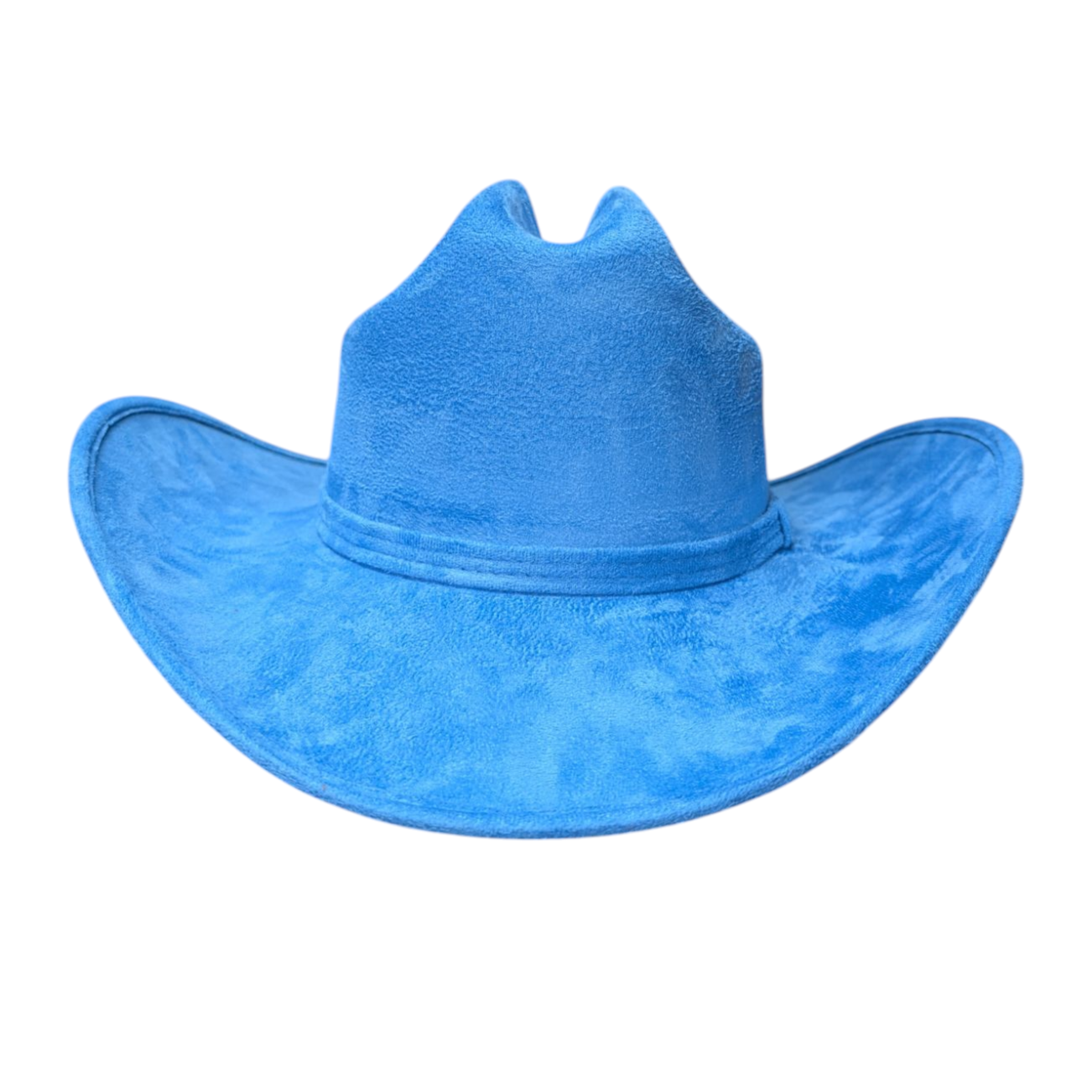 Blue Felt Cowboy Hat