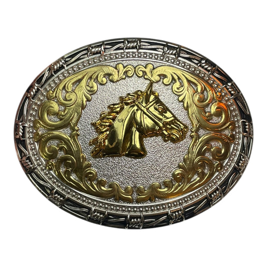 Western Horse Head Belt Buckle (0006)