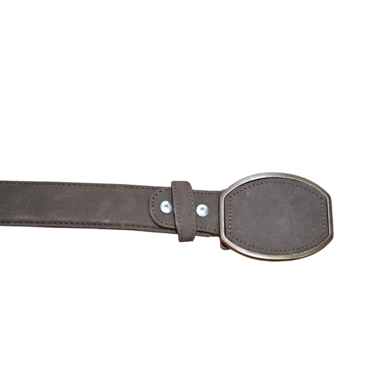 Brown Western Belt - Genuine Leather (0006)