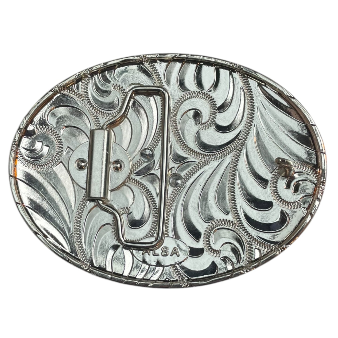 Western Longhorn Belt Buckle (0004)