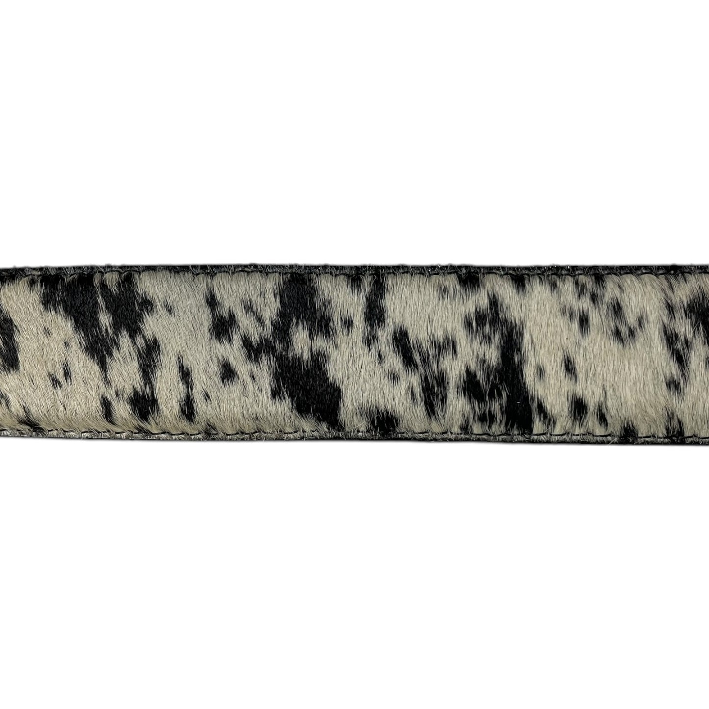 Cowhide Western Belt with Engraved Buckle (0009)