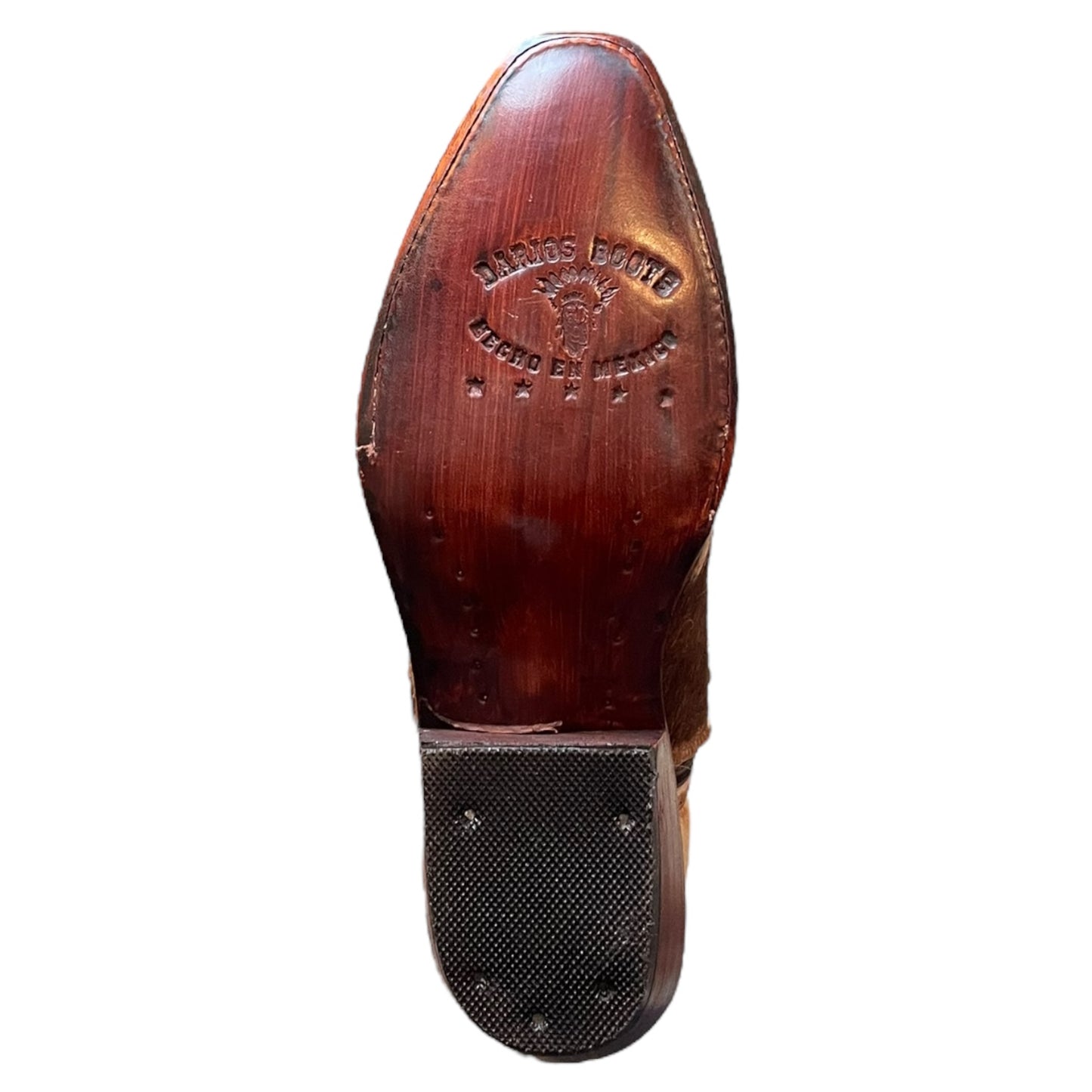 Women's Cowboy Boots (0019) - 20" Knee High Cowhide Round Toe