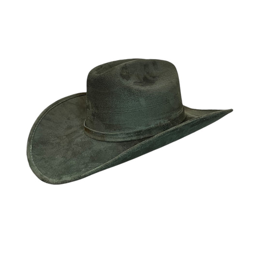 Outlaw Dark Green Felt Cowboy Hat