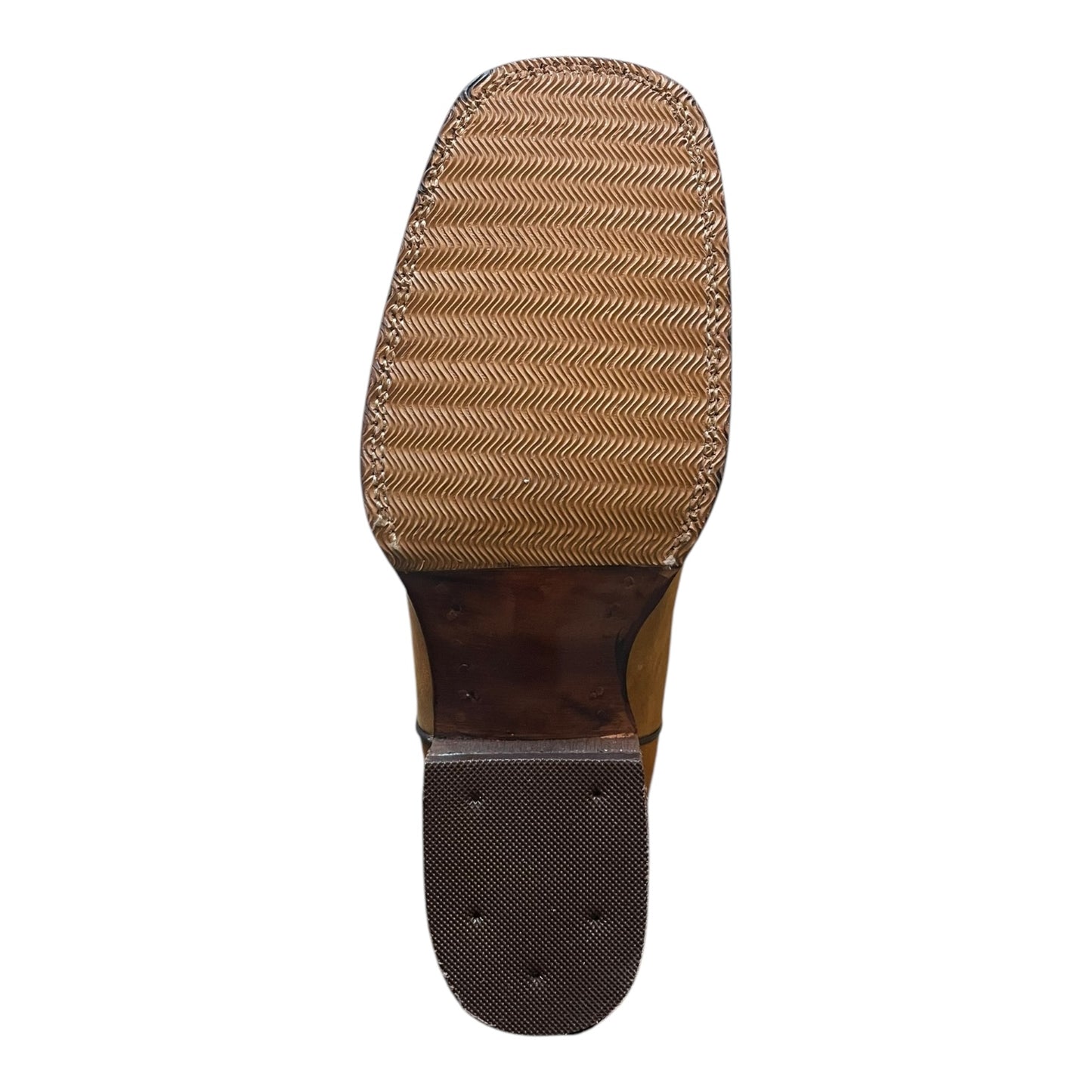 Women's Cowboy Boots (0022) - 14" Square Toe Beige
