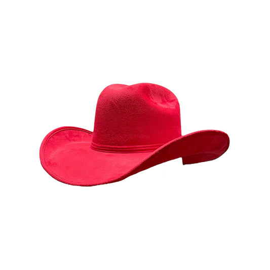 Outlaw Red Felt Cowboy Hat