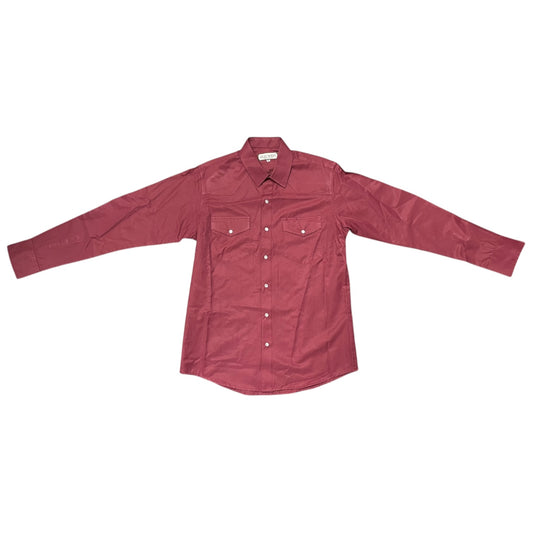 Western Shirt – Cherry Double Flap Pockets (0006)