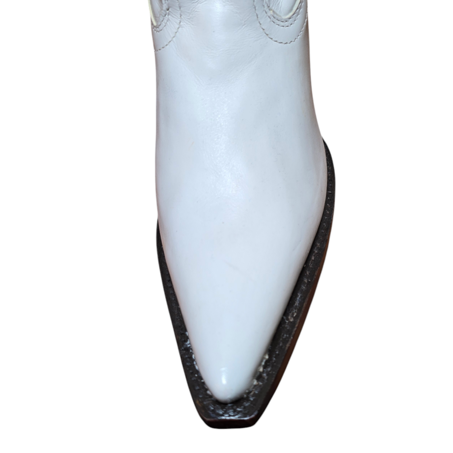 Women's Cowboy Boots (0016) - 13" Pointed Toe White